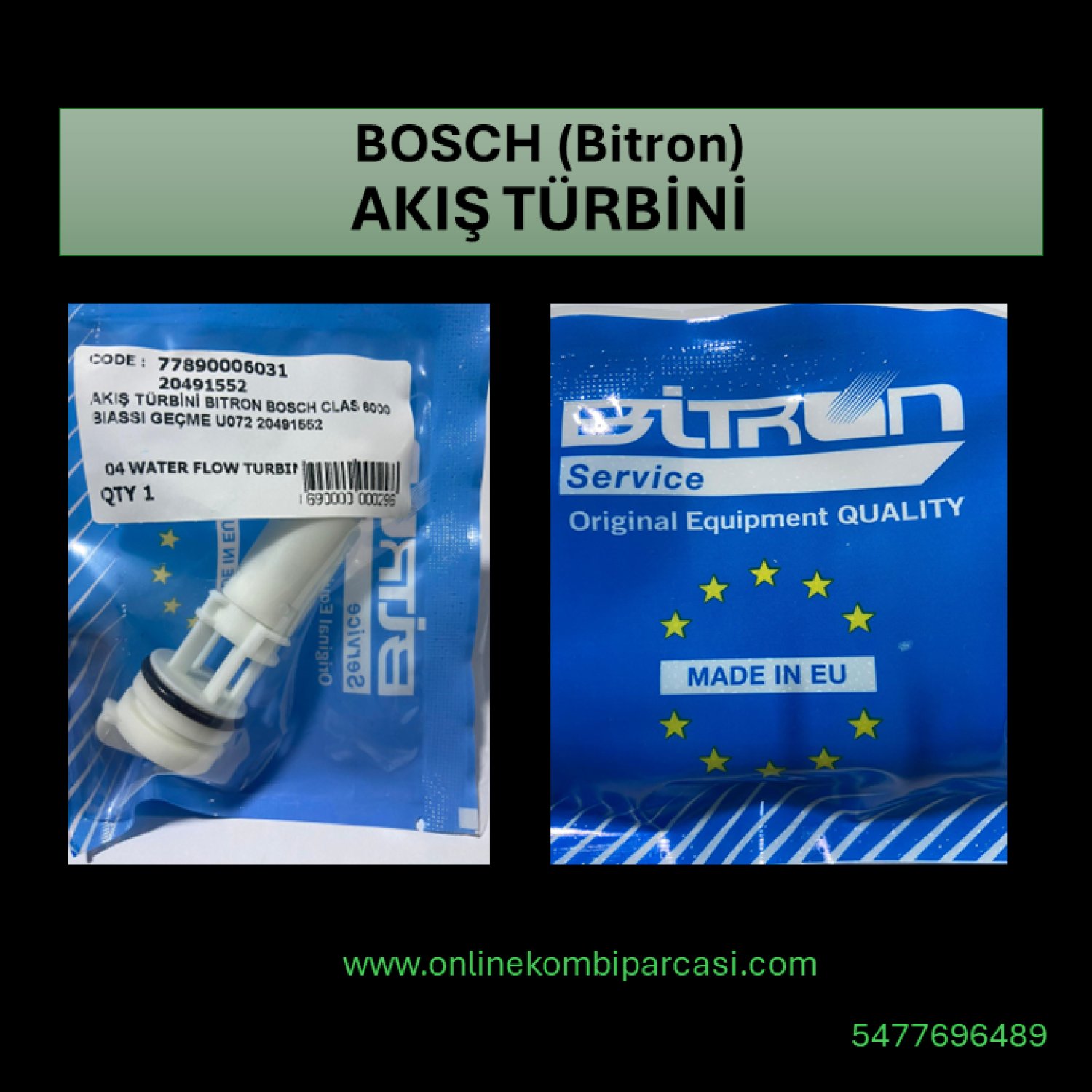 Bosch Akış Türbin - Bosch FIF5