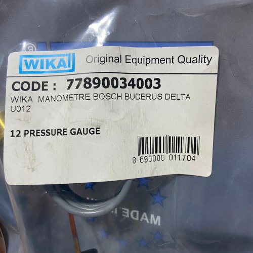 Bosch Buderus Manometre VQSN